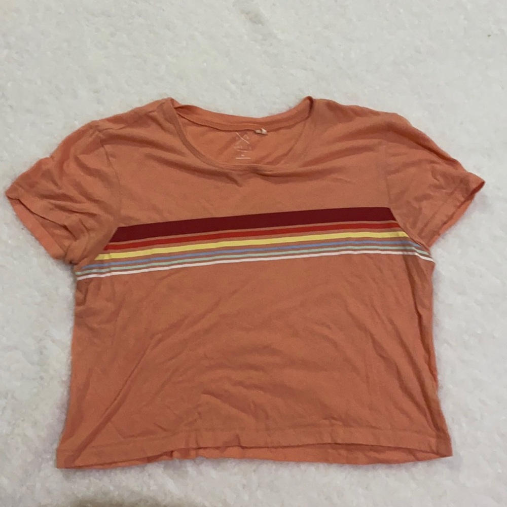 Pacsun Salmon pink crop top💕